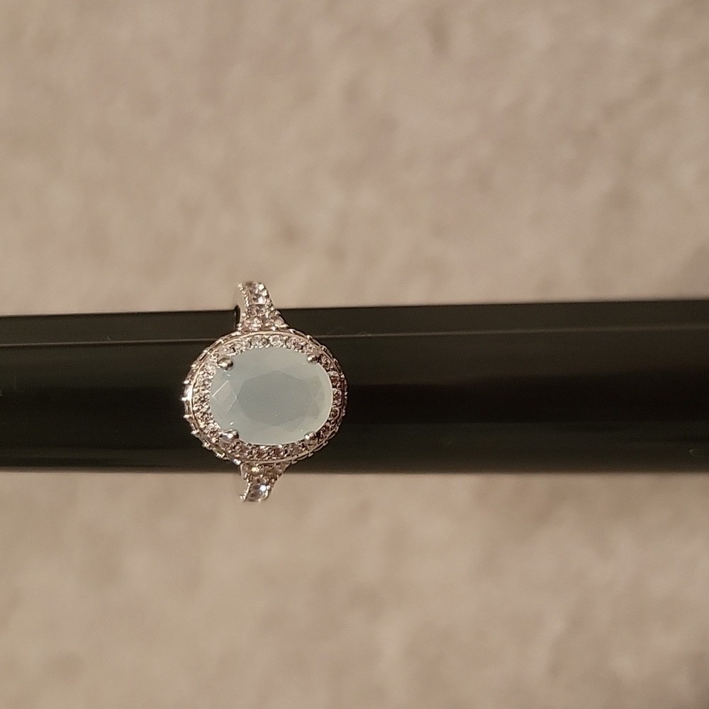 Faux Moonstone Ring